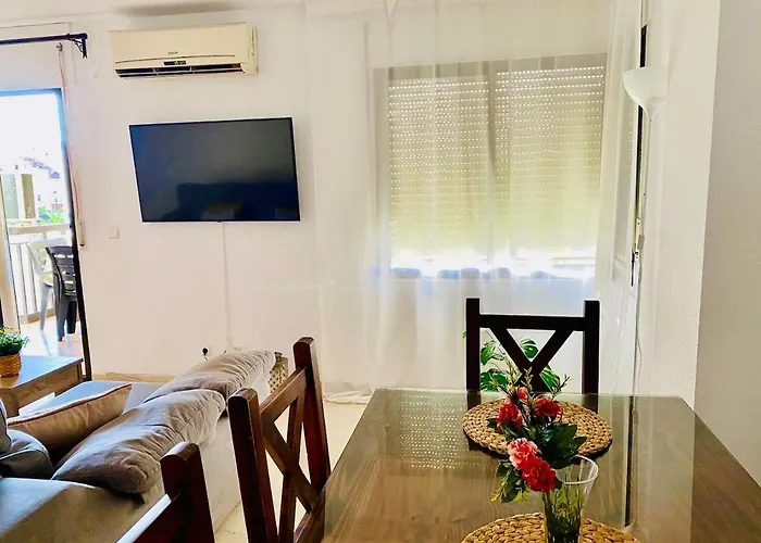 Appartement Boliches, 3 Habitaciones, Piscina Y Chimenea Fuengirola